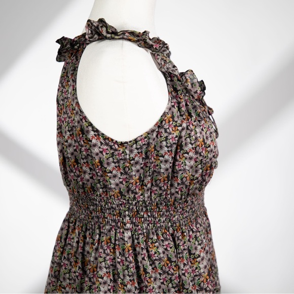 Tristan 100% Silk Floral Dress Size Small (Adorable & Flowy) - Picture 4 of 6